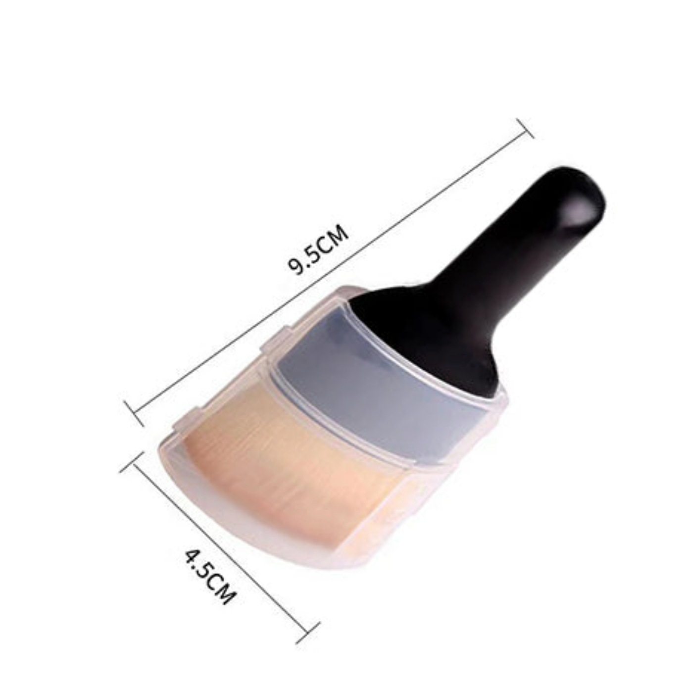 Car Interior Detailing Brush with Protective Cover